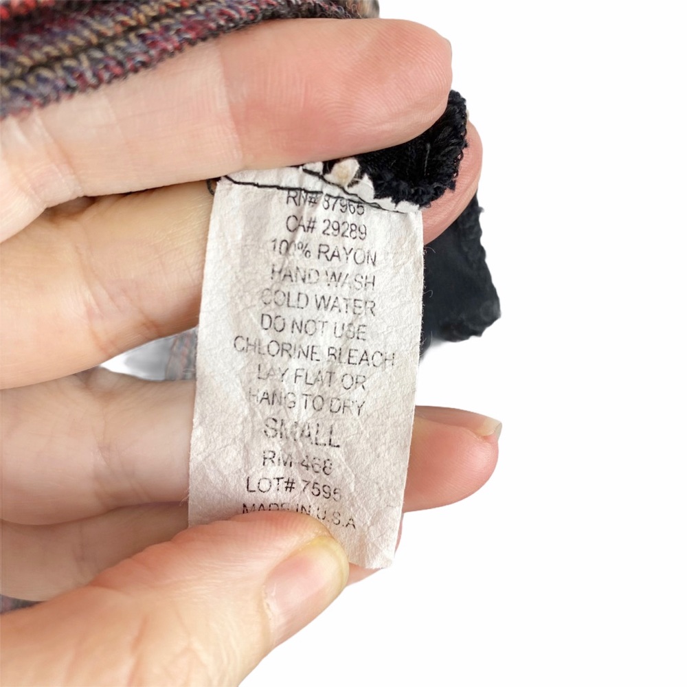 ELAN Striped Fall Colors Maxi Skirt Small - Picture 5 of 6